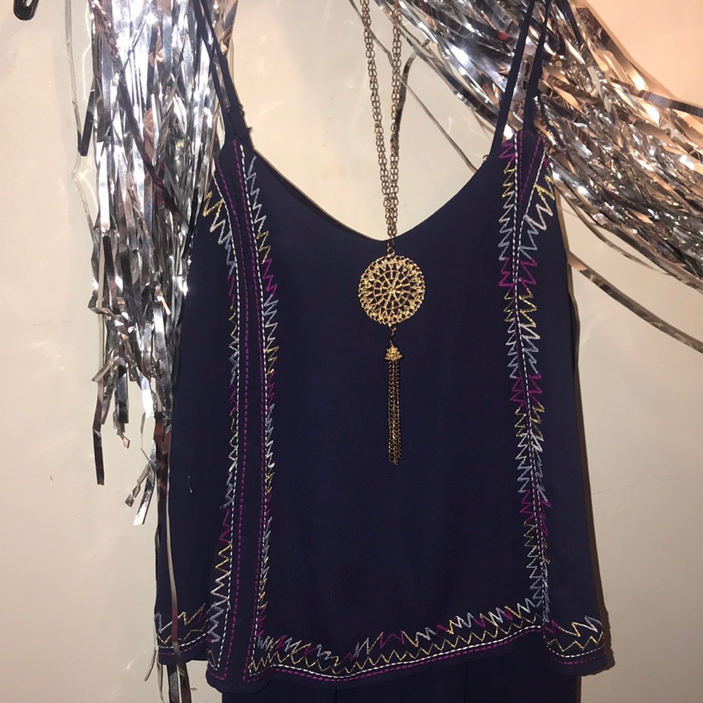 Blue romper